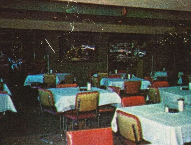 Regent Cafe - Old Postcard (newer photo)